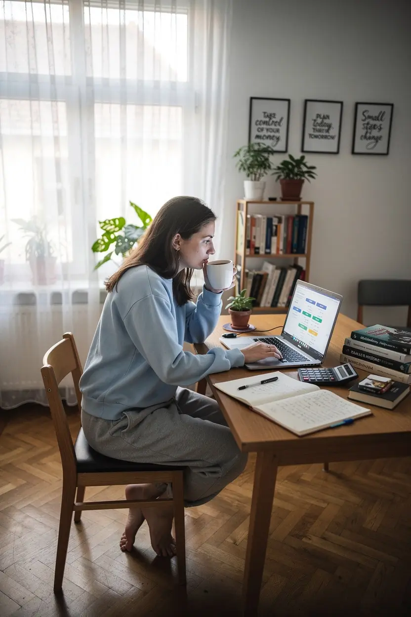 Pénzügyi tervezési folyamat lépései, amelyek segítenek a hatékony költségvetés kialakításában.